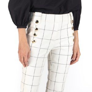 DEREK LAM 10 CROSBY ROBERTSON CROPPED FLARE